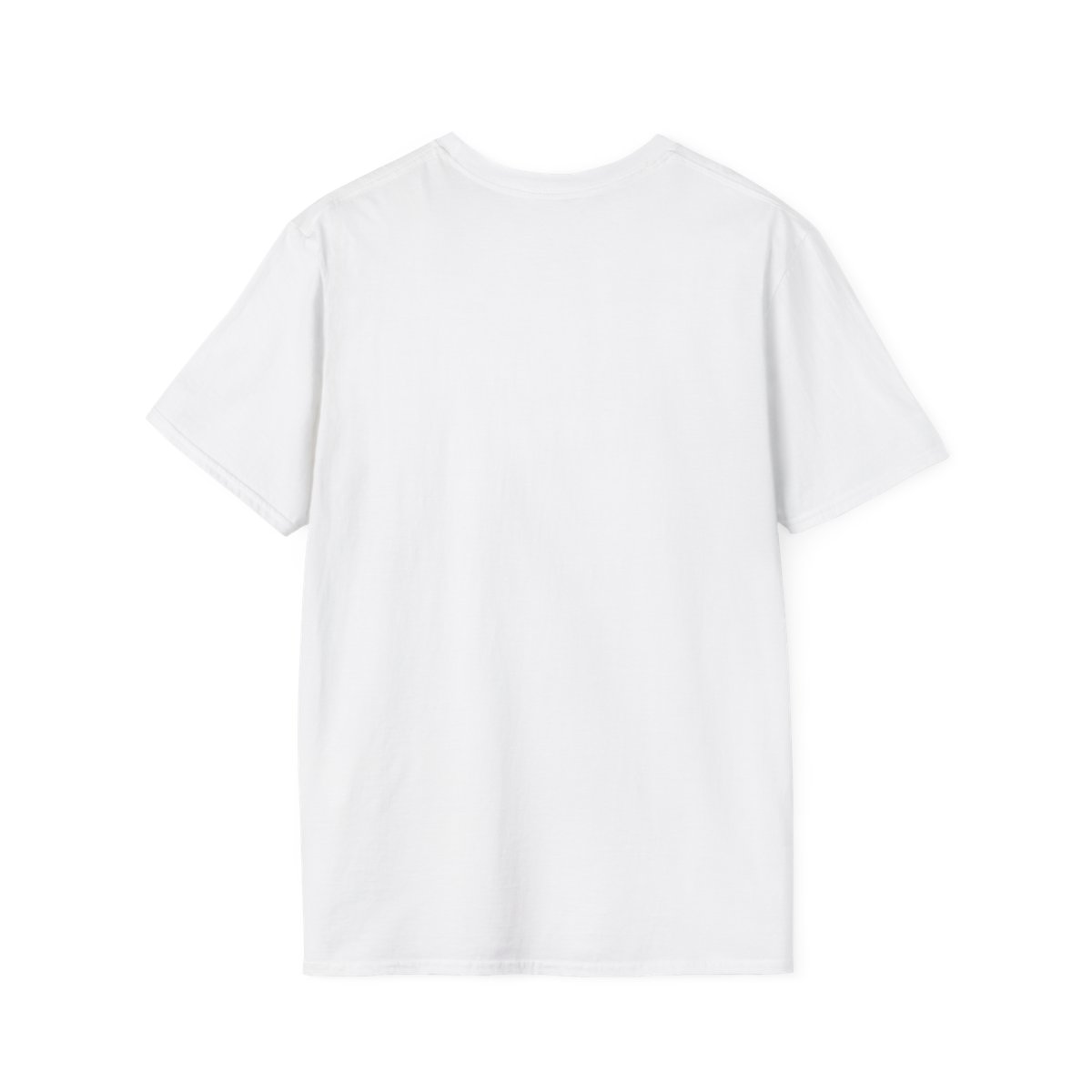 Blue Floral Anime Boy T-Shirt | Justice Typography, Floral Frame | A Sign of Affection Anime Merch - alternate angle 1, merchandise